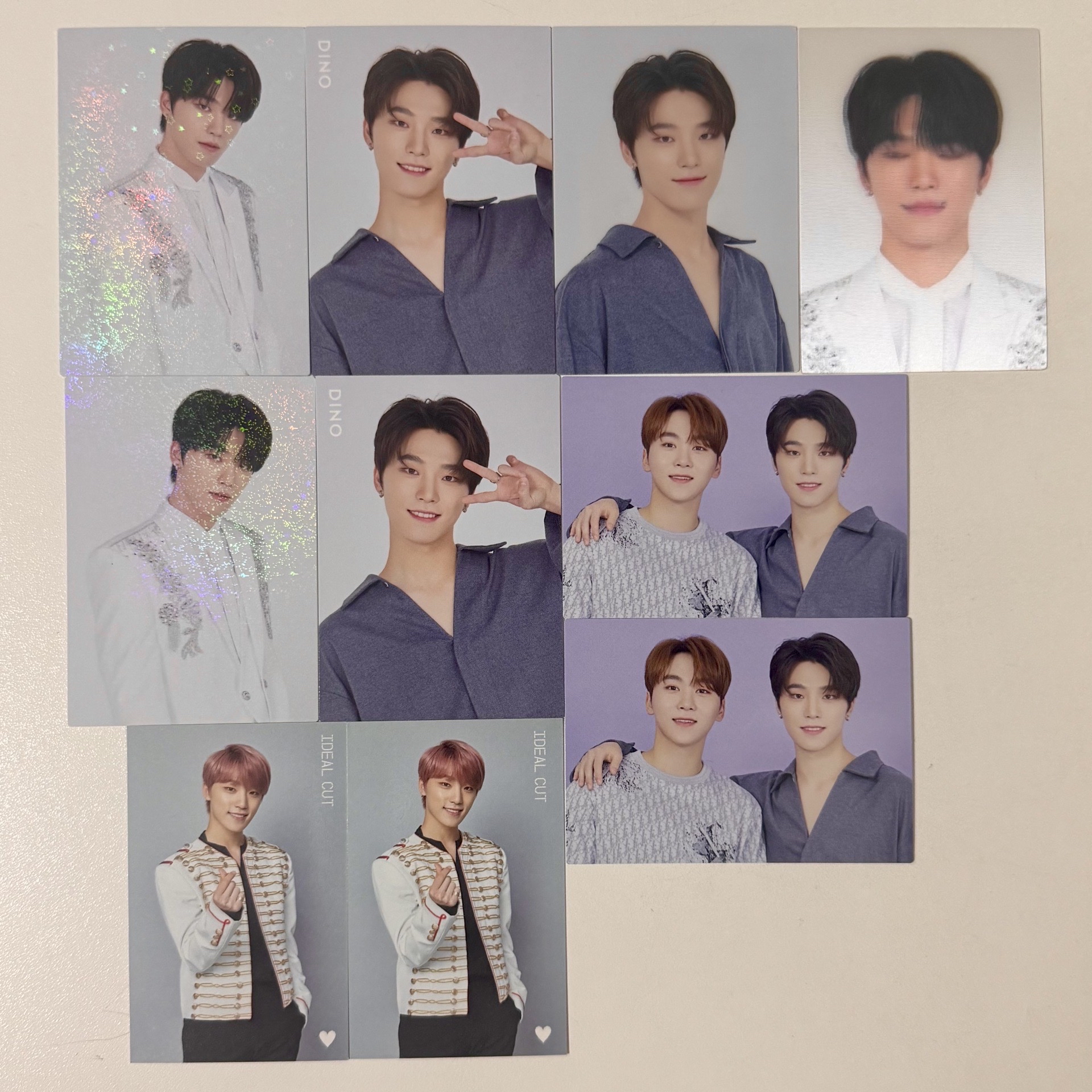 seventeen Dino 2016-2020官方小卡盤