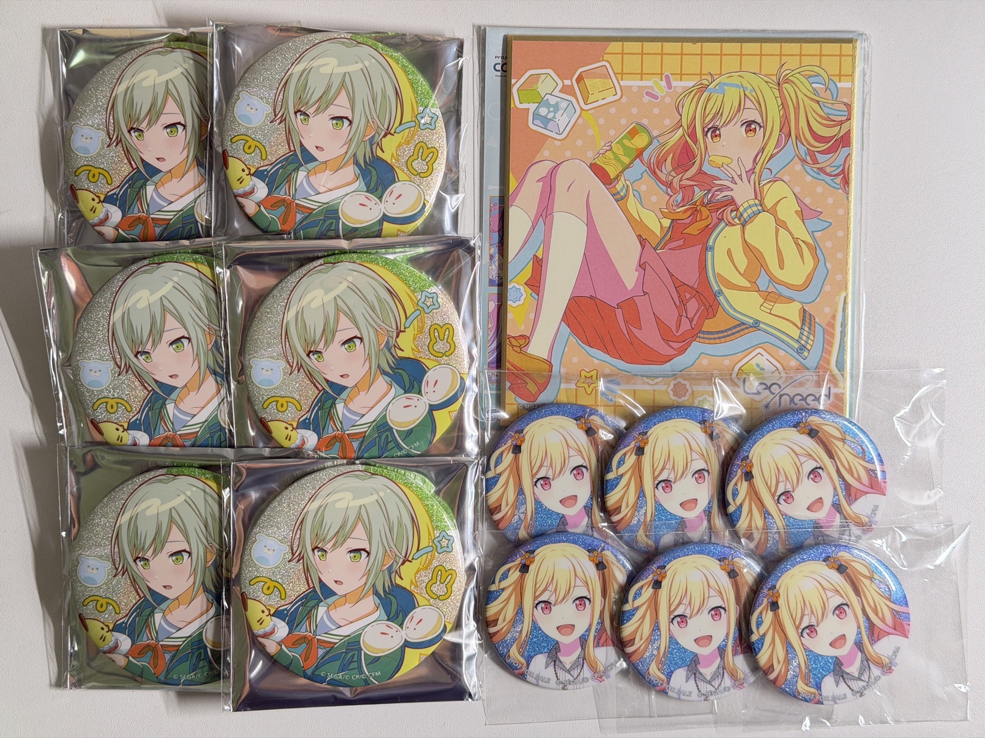 プロセカ 世界計畫 Leo/need 天馬咲希 生日  色紙