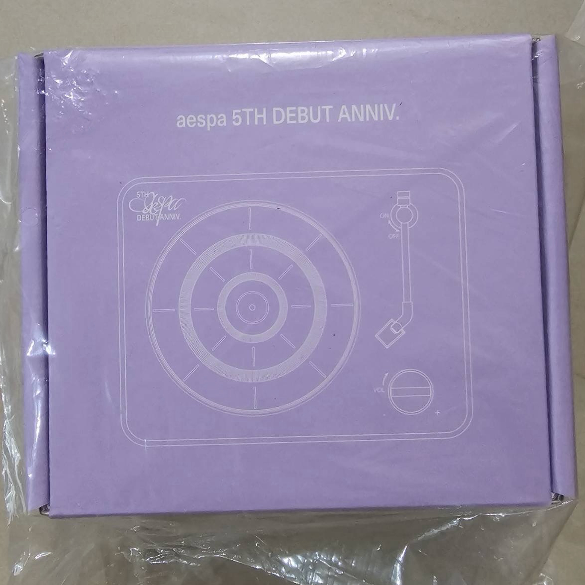 現貨 代出 aespa 五週年 音響冬整組 未拆 （音響+卡）