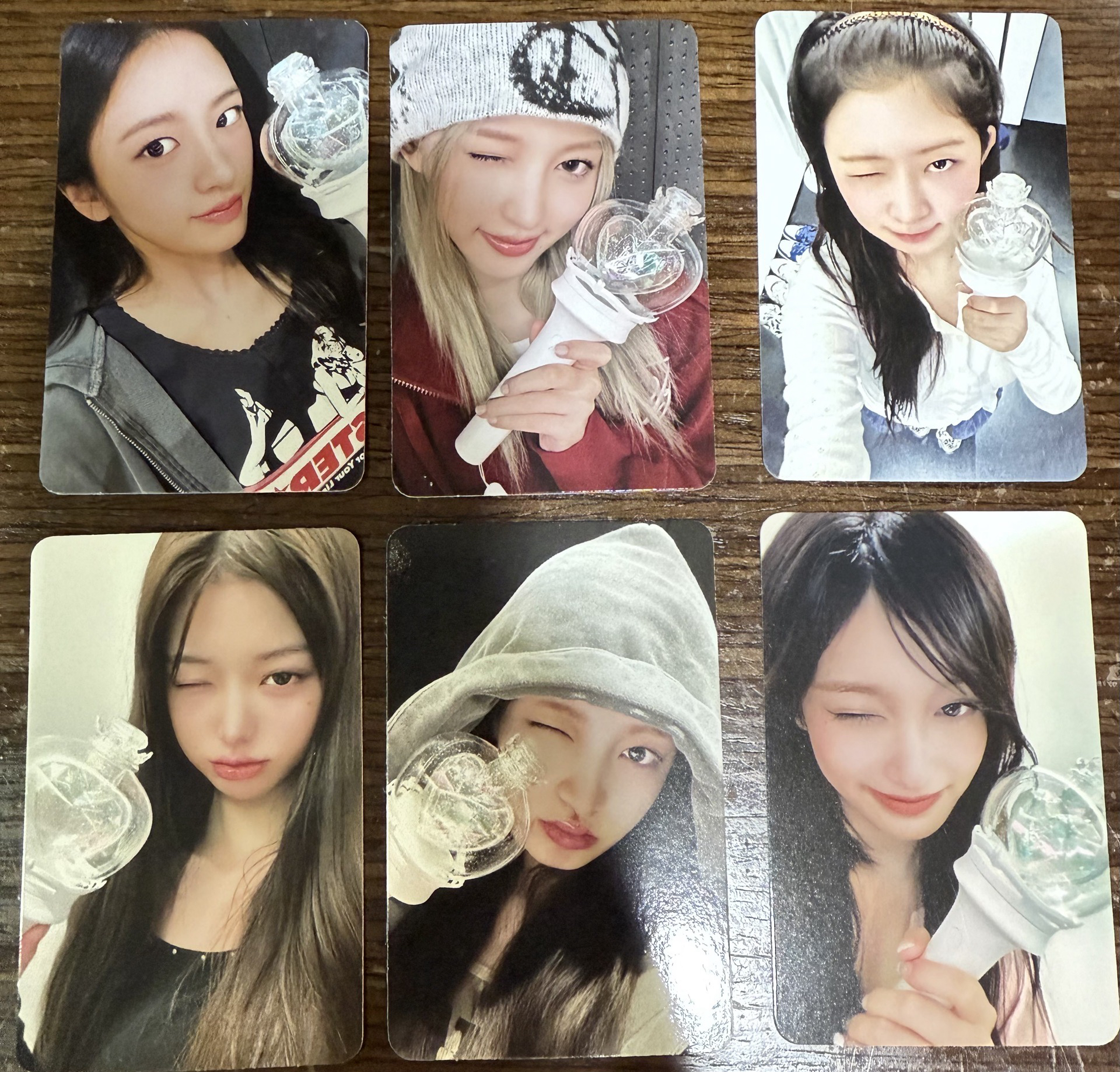 IVE 二代手燈卡 一套