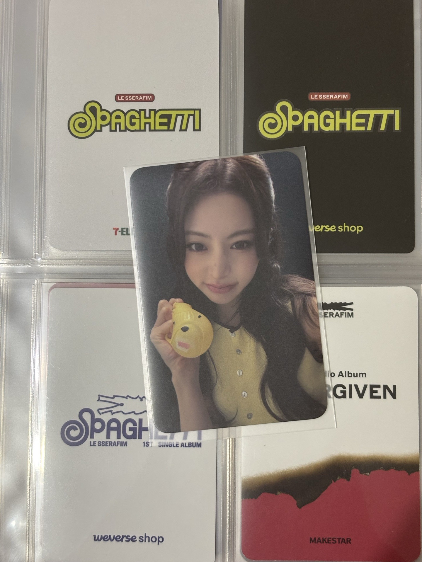 SPAGHETTI 韓國711企劃包特典 允 含專