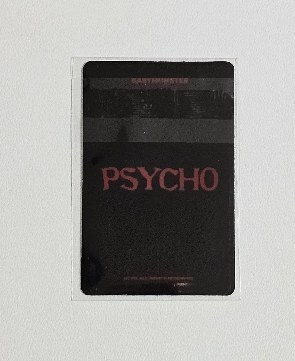 PSYCHO毛球吊飾卡 柒