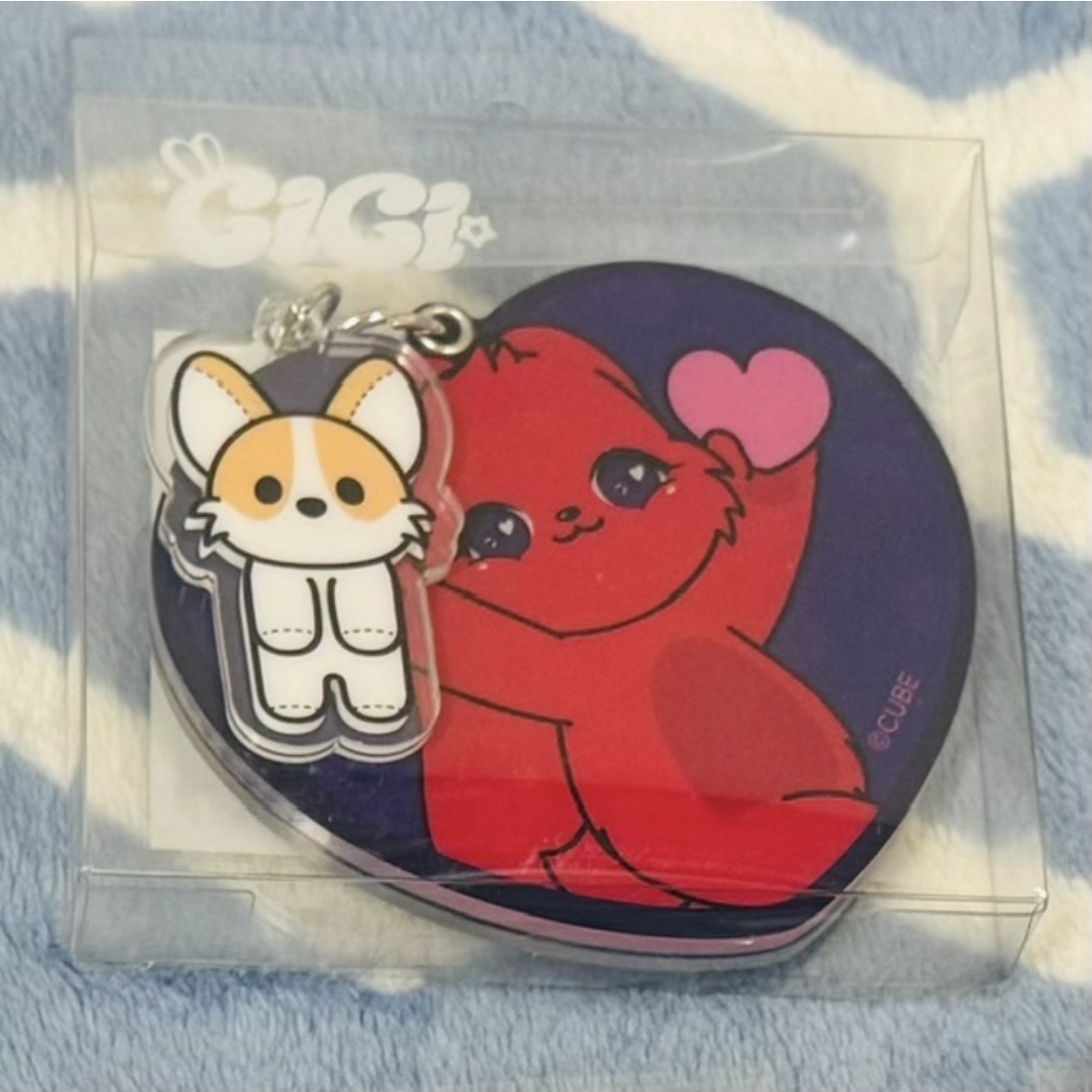 Motivation快閃店 鏡子 鑰匙圈吊飾