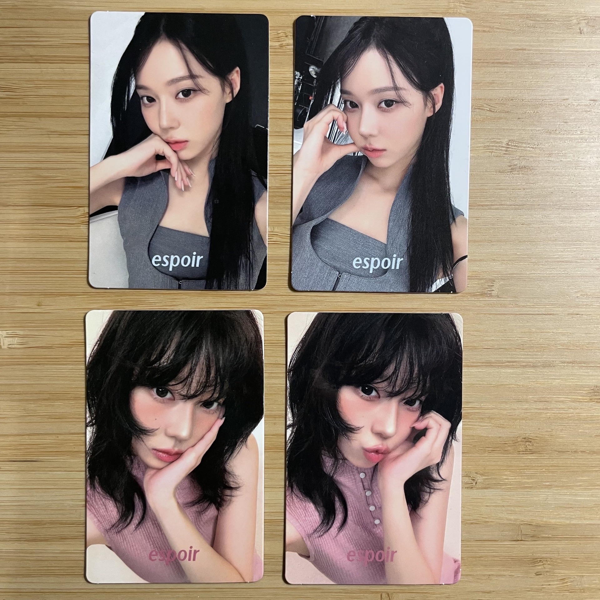 aespa 冬代言卡 espoir5.0