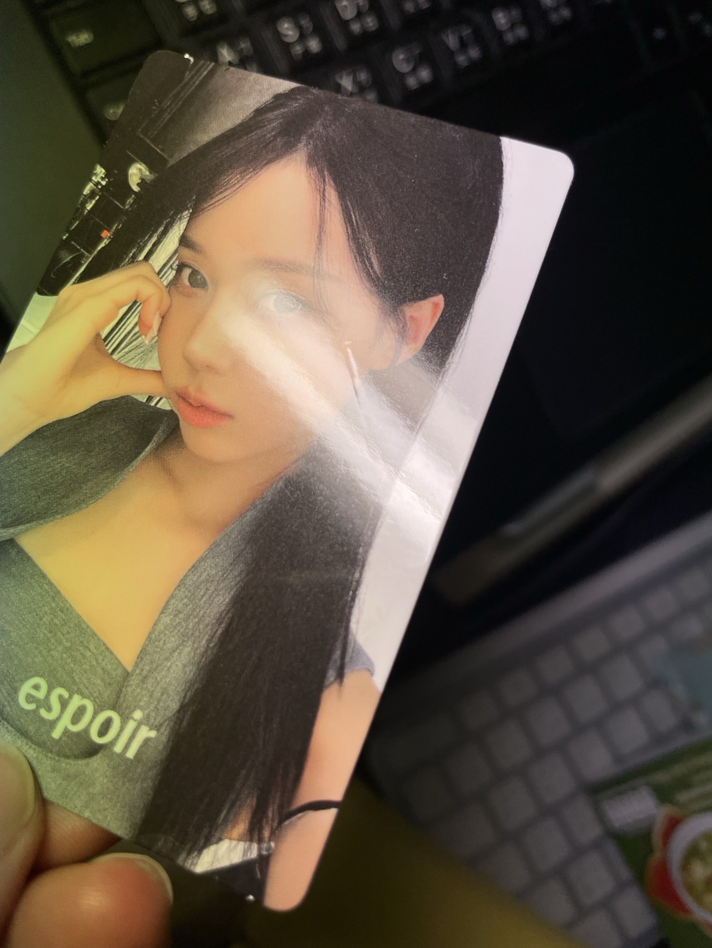 aespa 冬代言卡 espoir5.0