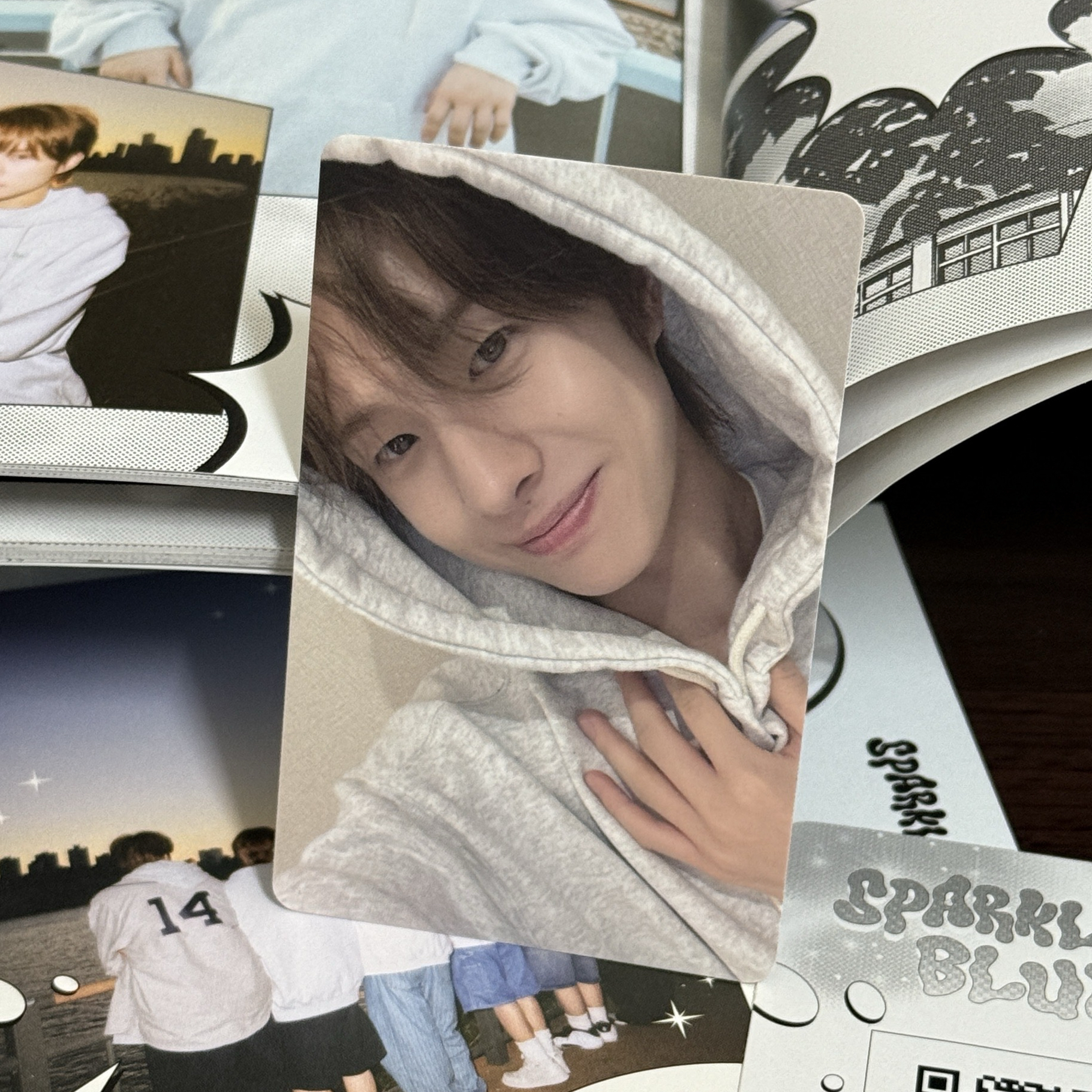 Sparkling Blue 專輯卡 電子專