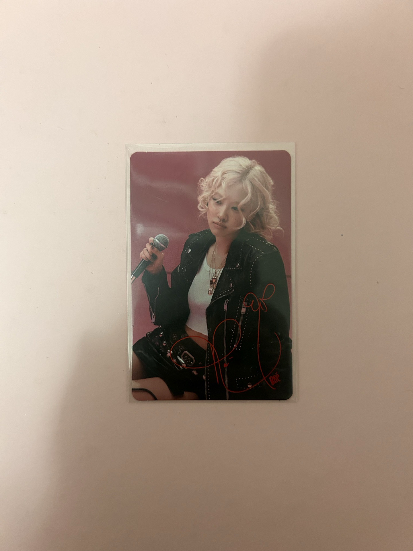 韓國入場卡印簽版🩵