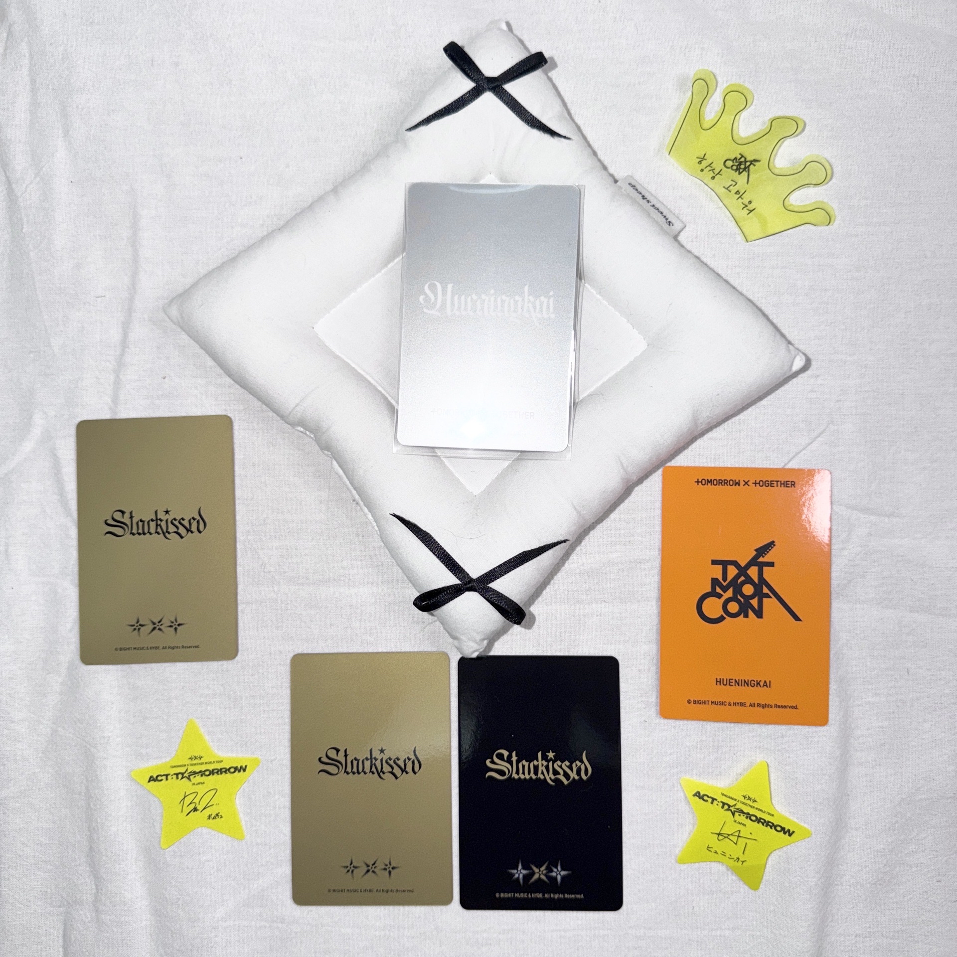 ⚪️𝙎𝙩𝙖𝙧𝙠𝙞𝙨𝙨𝙚𝙙 阿貢包 𝙃𝙐𝙀𝙉𝙄𝙉𝙂𝙆𝘼𝙄 (整圖不拆）送紙星星如圖