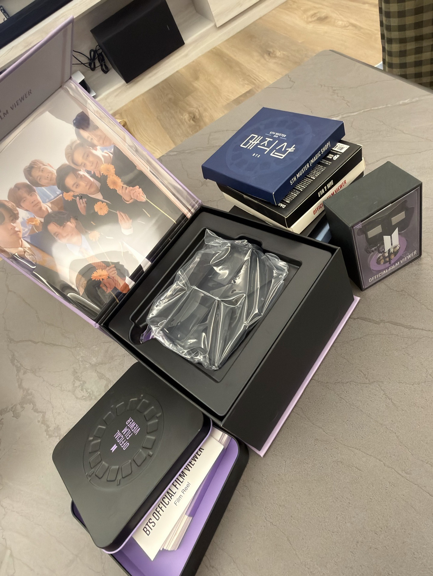 BTS 防彈少年團 幻燈片整組 投影機