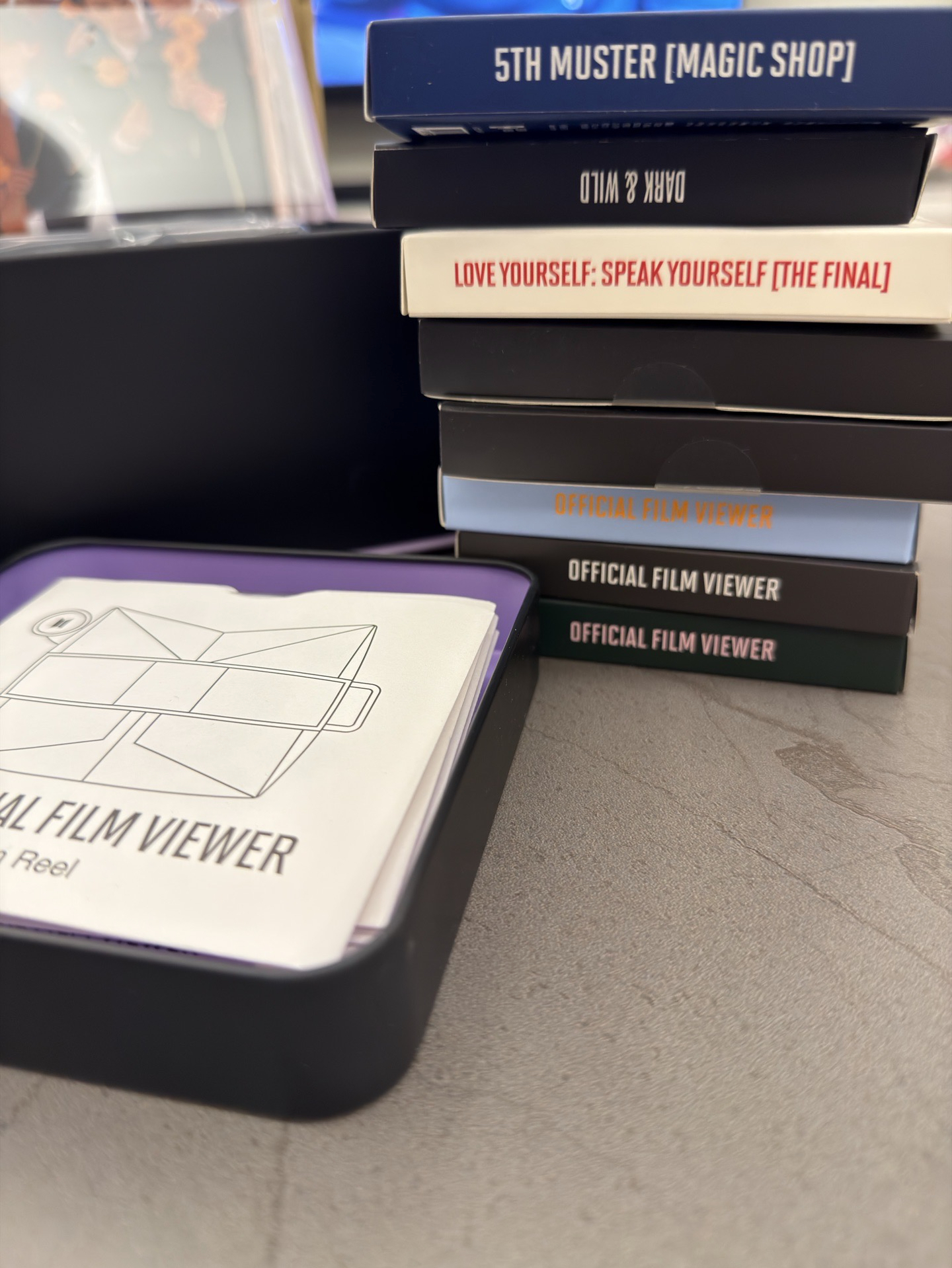 BTS 防彈少年團 幻燈片整組 投影機