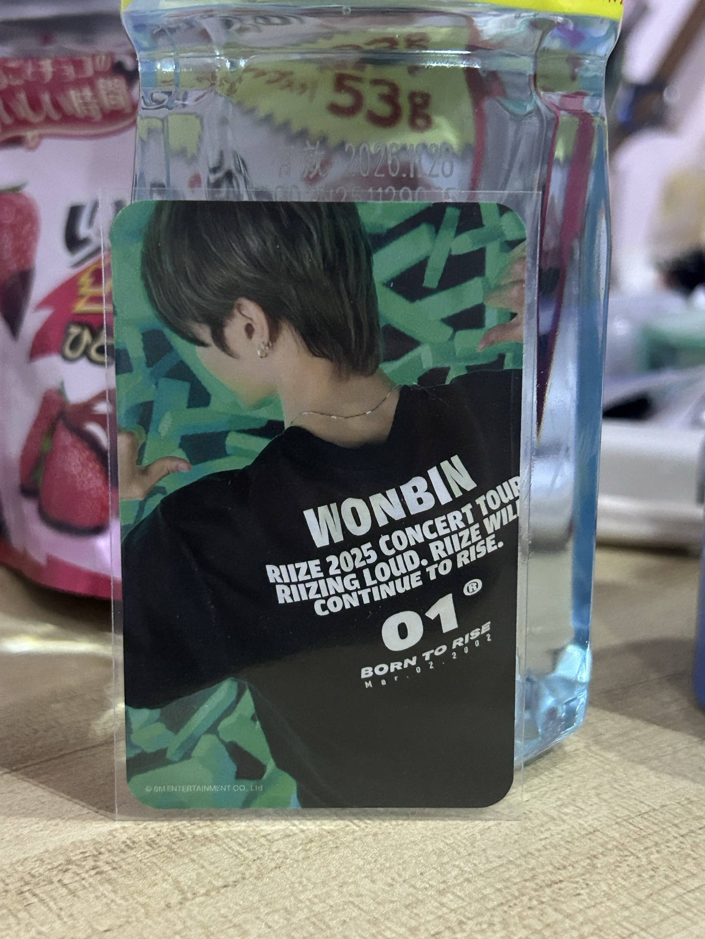 彬韓場場週T衣服卡