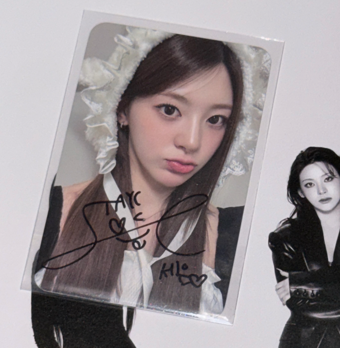 STAYC 尹勢銀 kp 幸運卡 簽卡