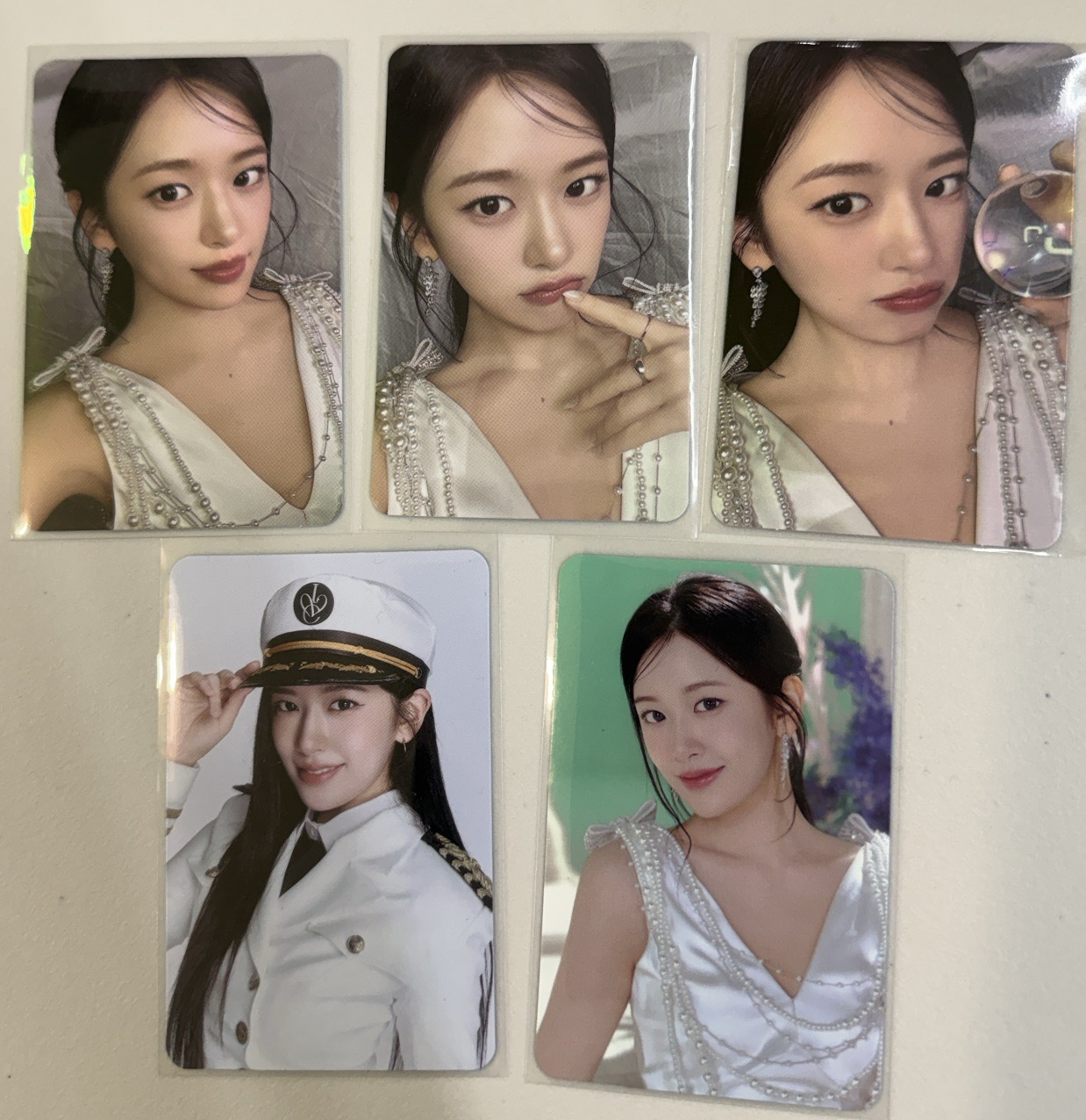 IVE 四期飯控隨機小卡 安 五張一起標