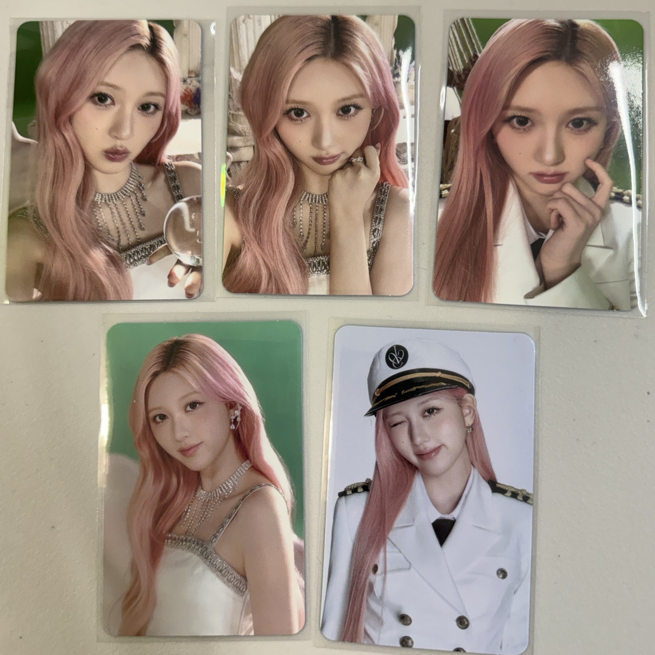 IVE 四期飯控隨機小卡 秋  五張一起標