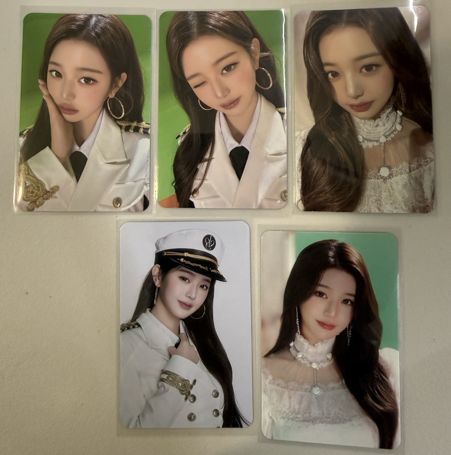 IVE四期飯控隨機小卡 員 五張一起標