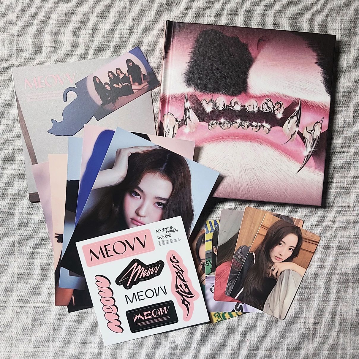 已拆專 MY EYES OPEN VVIDE GRILL ver. 粉版