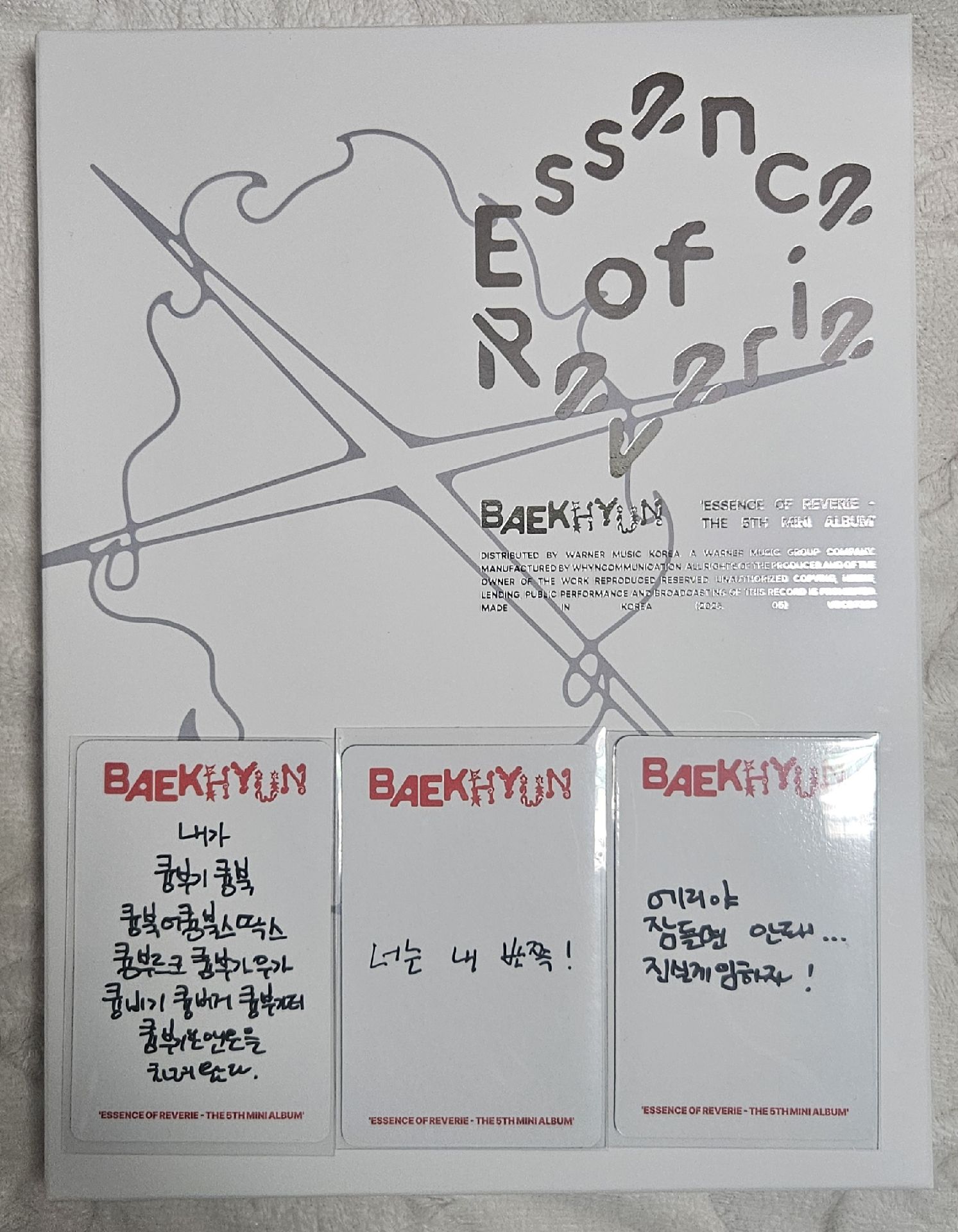 伯賢 bolo5 專輯 紅版全專