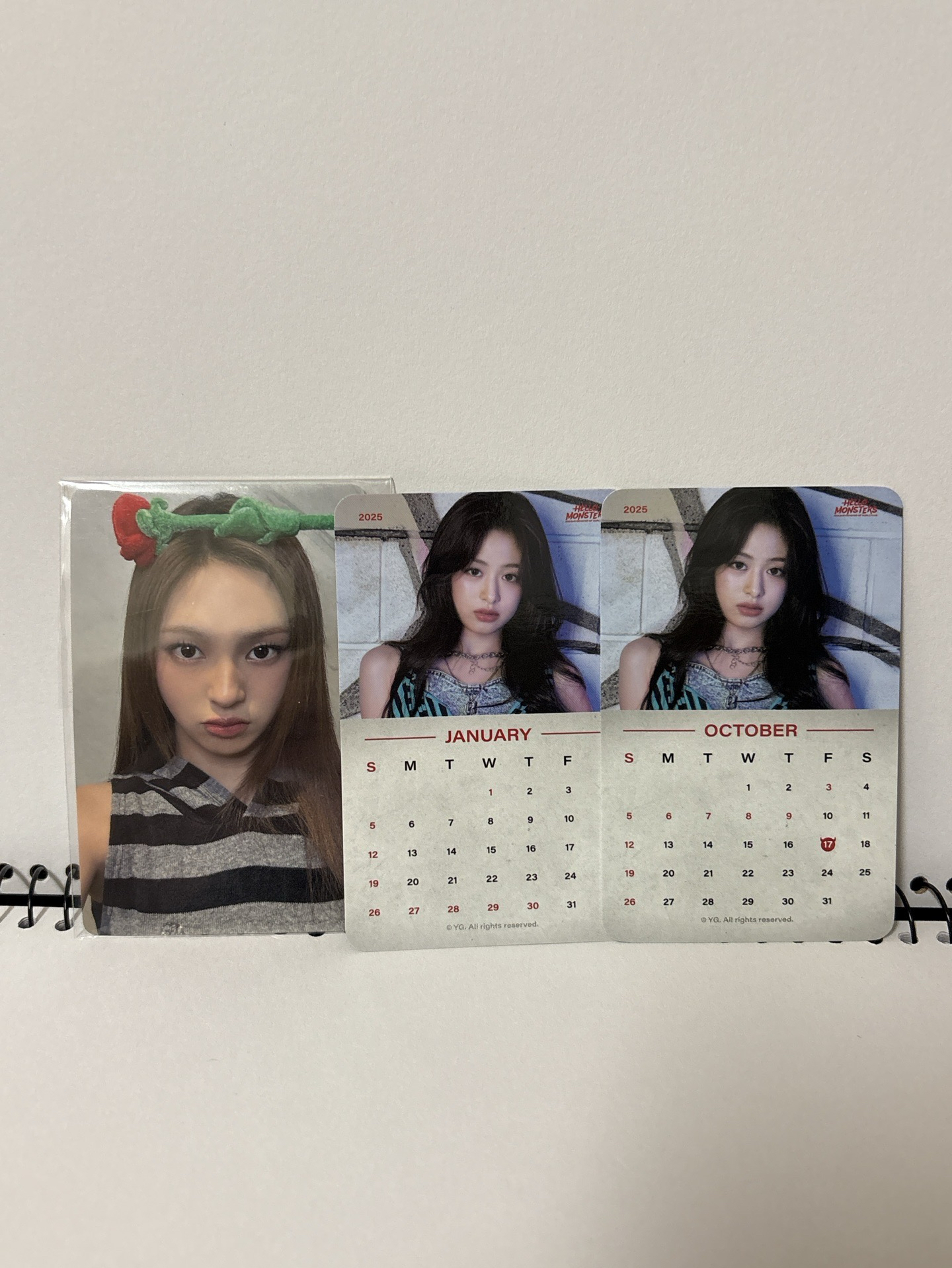 拿花柒+日曆賢一套