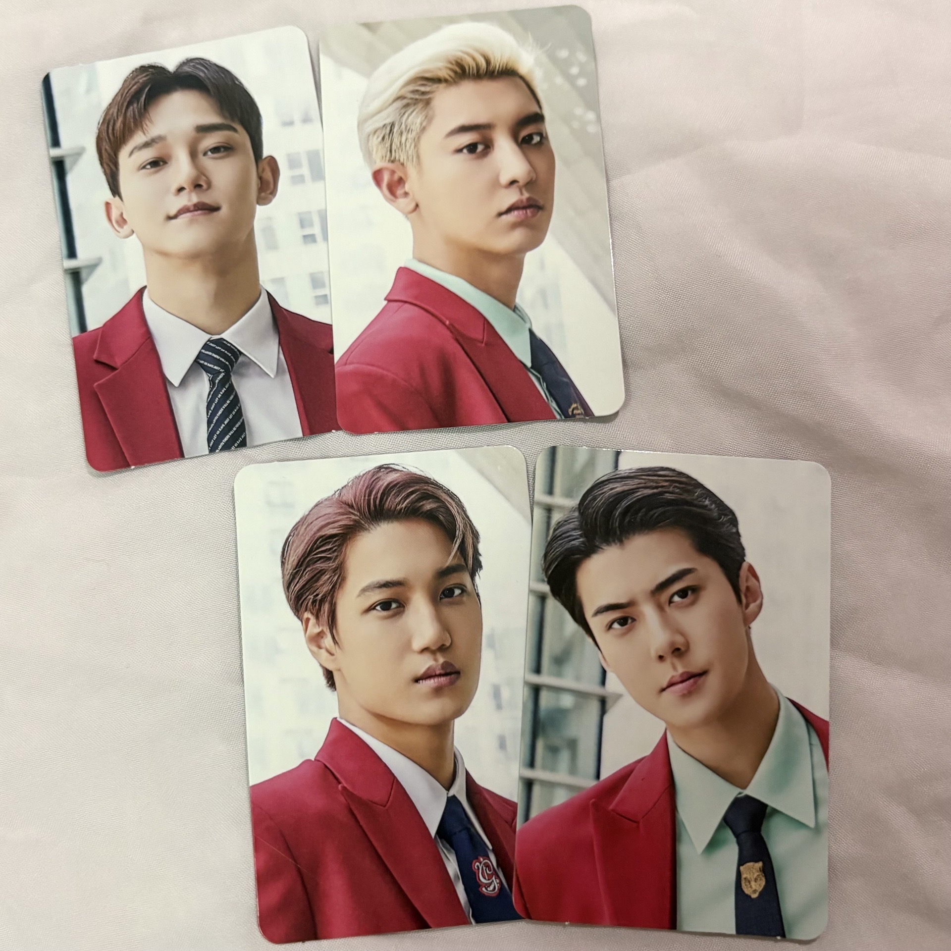 EXO 五巡 帥瘋了這個紅西裝 4人一組售🤵🏻❤️