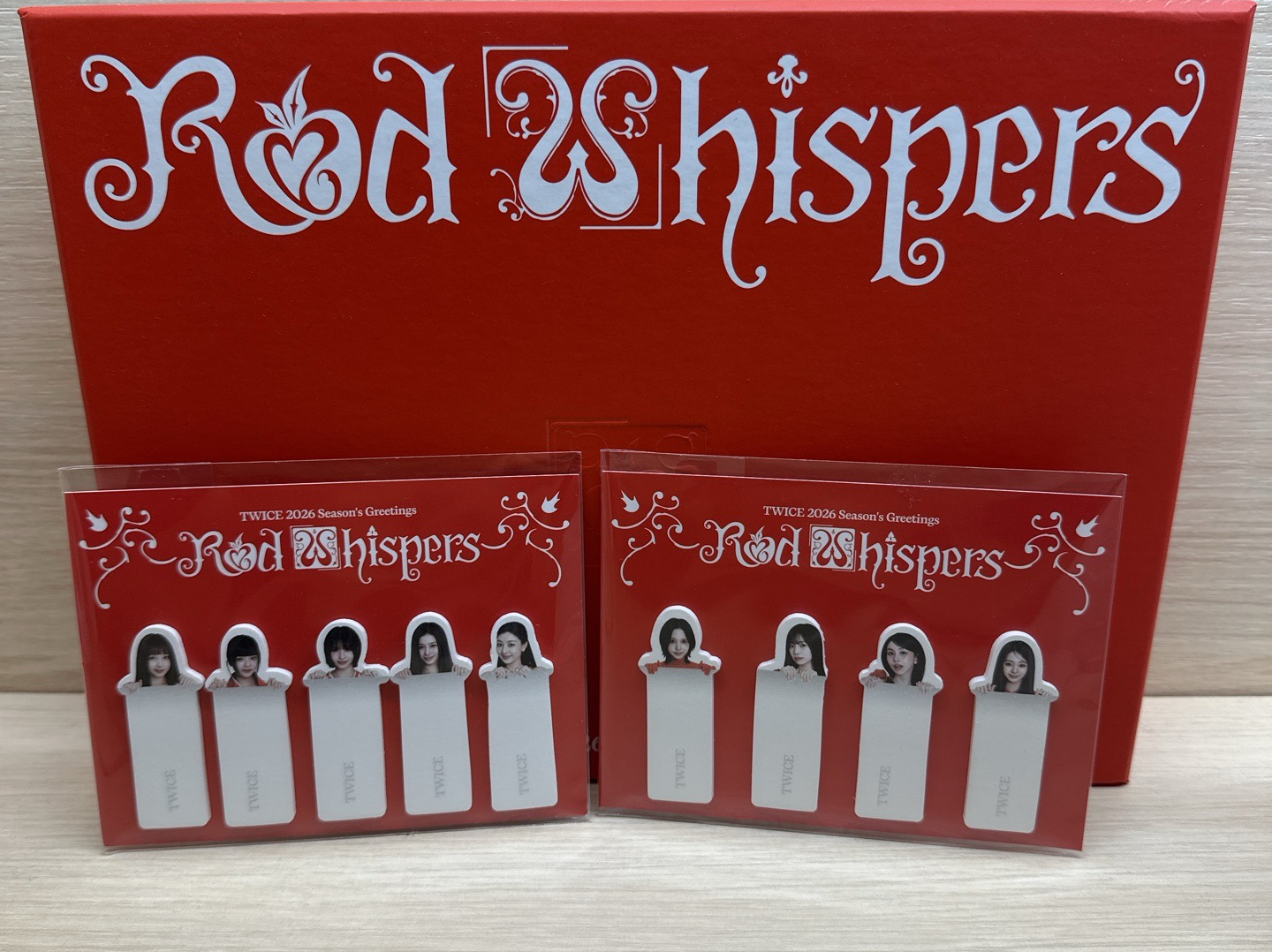 2026TWICE年曆 便利貼組