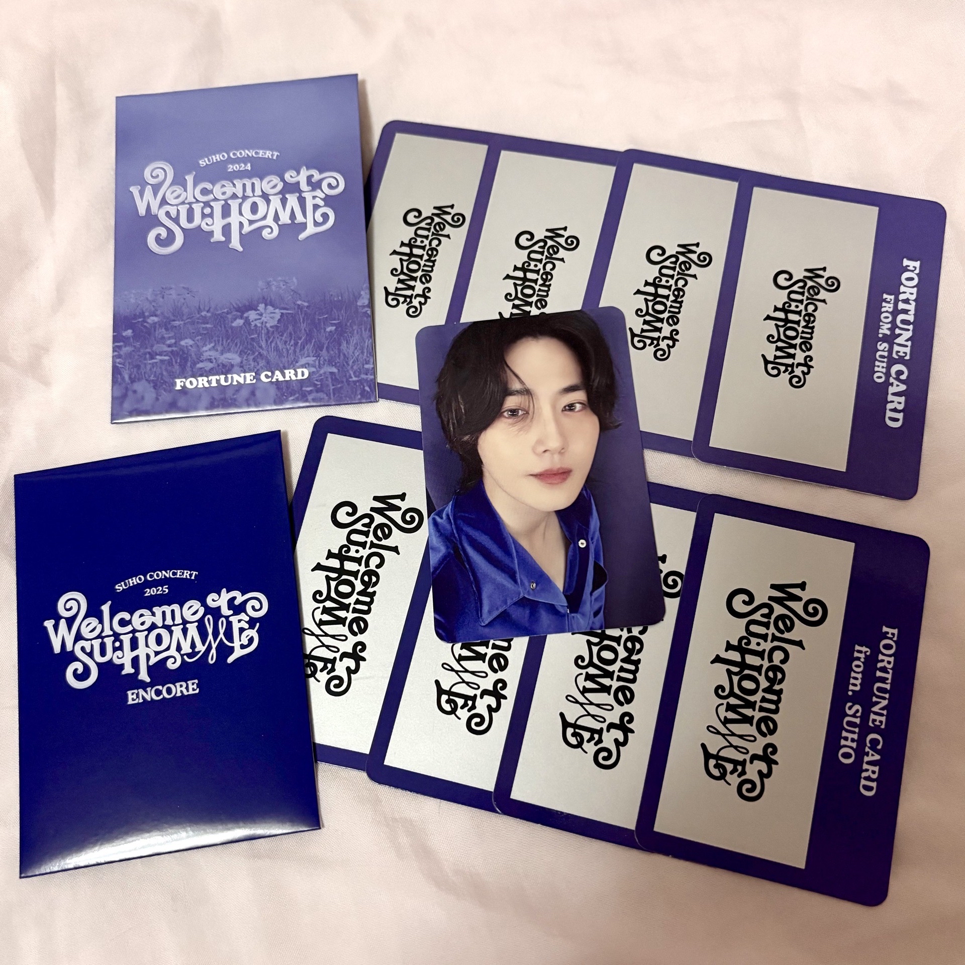 SUHO 俊勉 一巡 隨機卡🏠💙圖上一組售