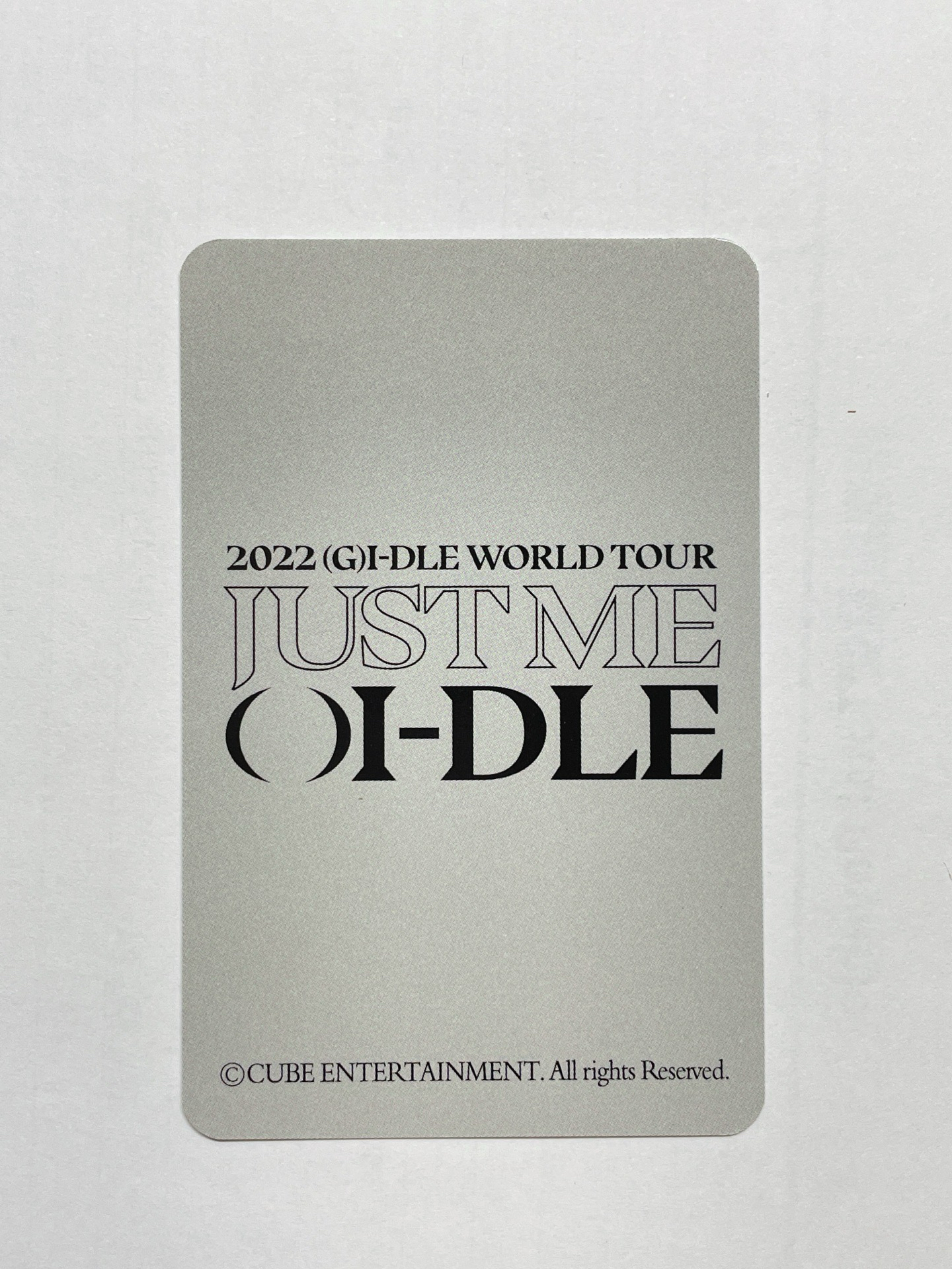 2022世巡 周邊卡 場週卡 Miyeon