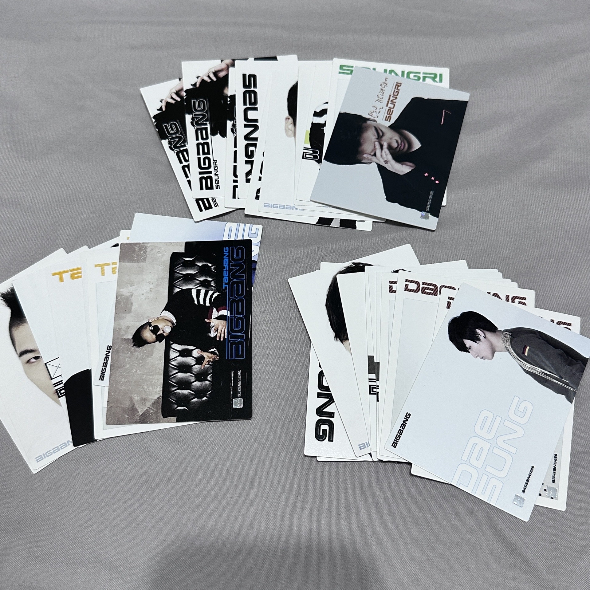 BIGBANG COLLECTION CARD骷髏卡