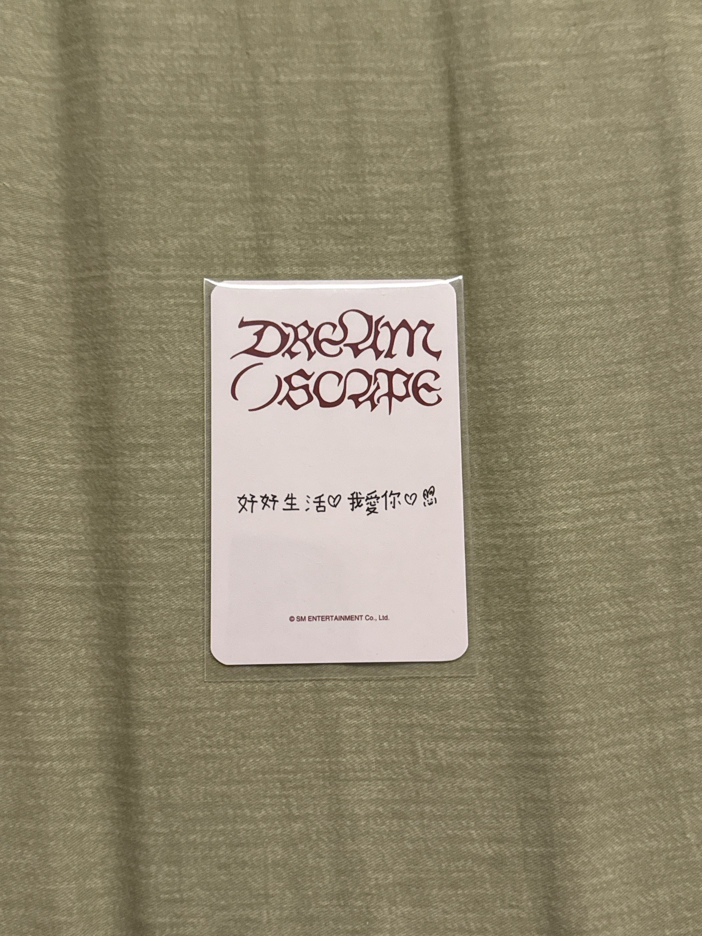 ☆好好生活♡ 我愛你♡🐰- 中文卡背