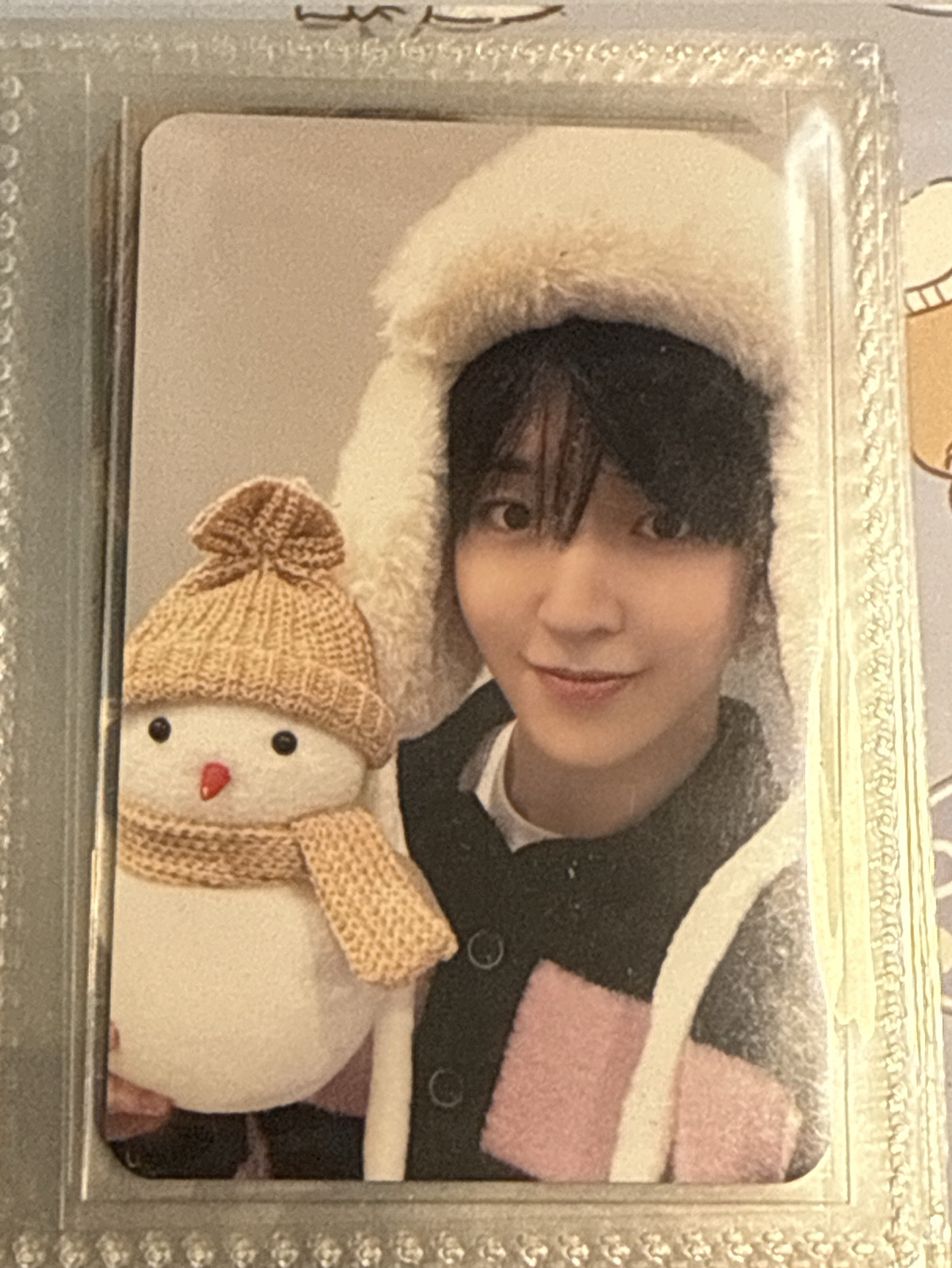 李東玹 MS雪人簽售卡