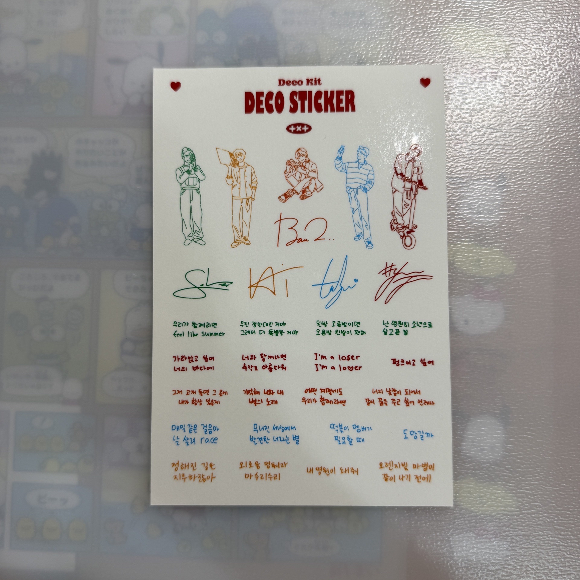 2022 Deco kit 六格卡+拍立得