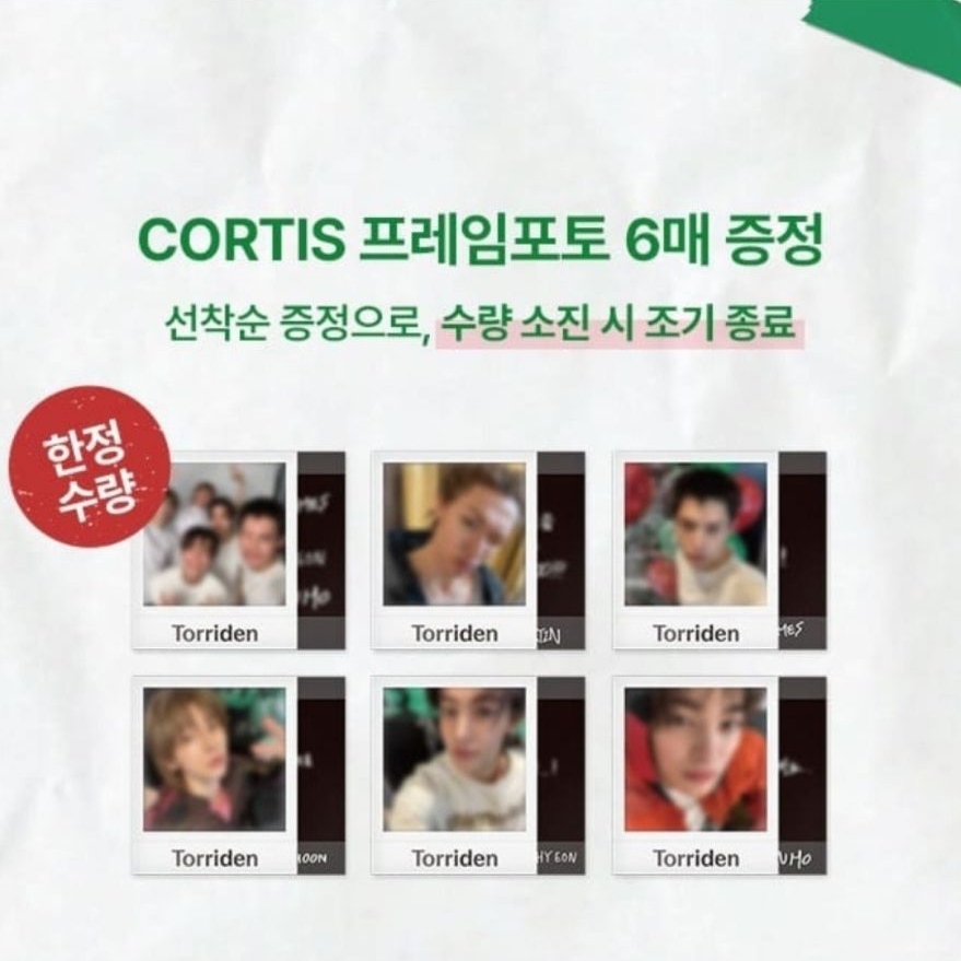 Torriden x CORTIS 代言保養精華+代言卡 