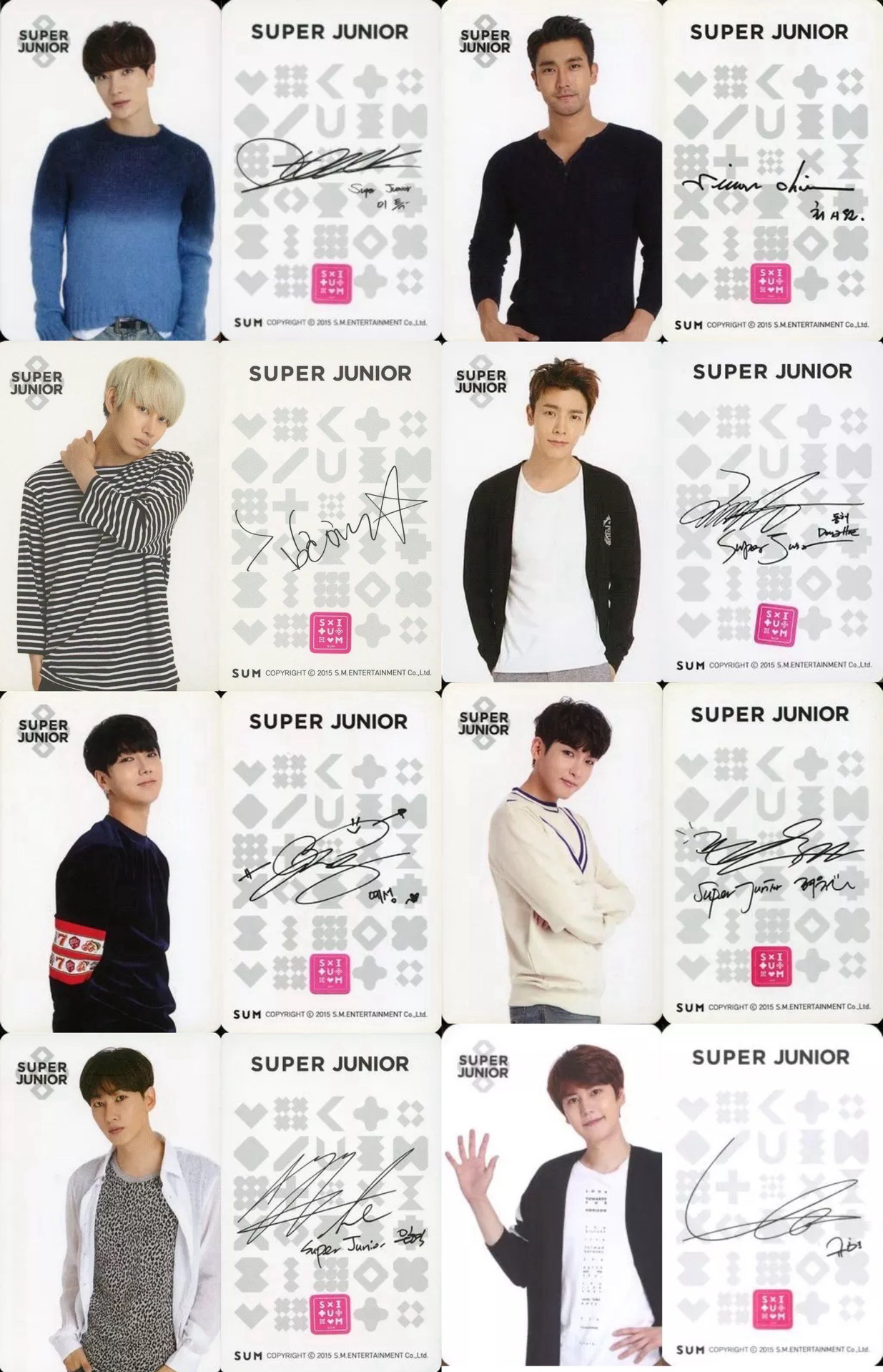 SUM COEX ARITUM FORTUNE COOKIE EVENT PHOTOCARDS 