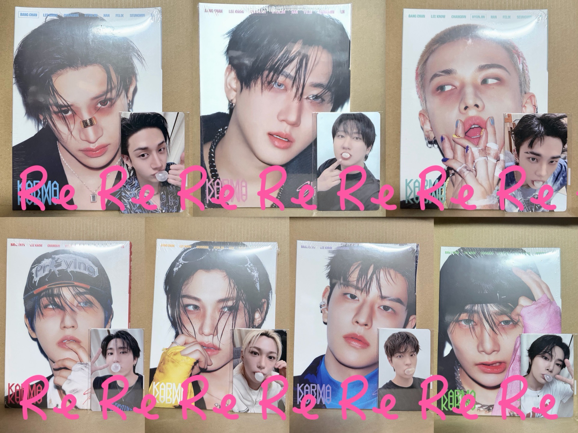 KARMA 專輯 單封 Accordion ver.+KARMA fans 簽售卡 