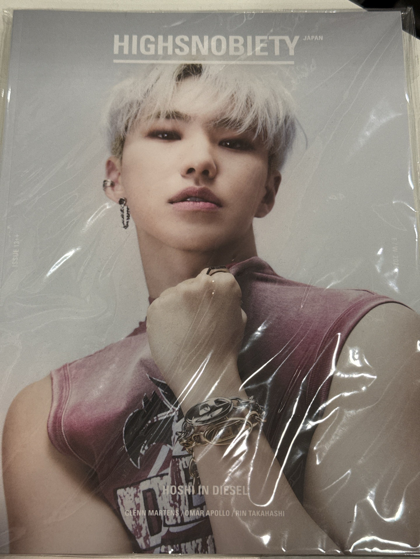 SEVENTEEN 雜誌 HIGHSNOBIETY JAPAN ISSUE13++HOSHI