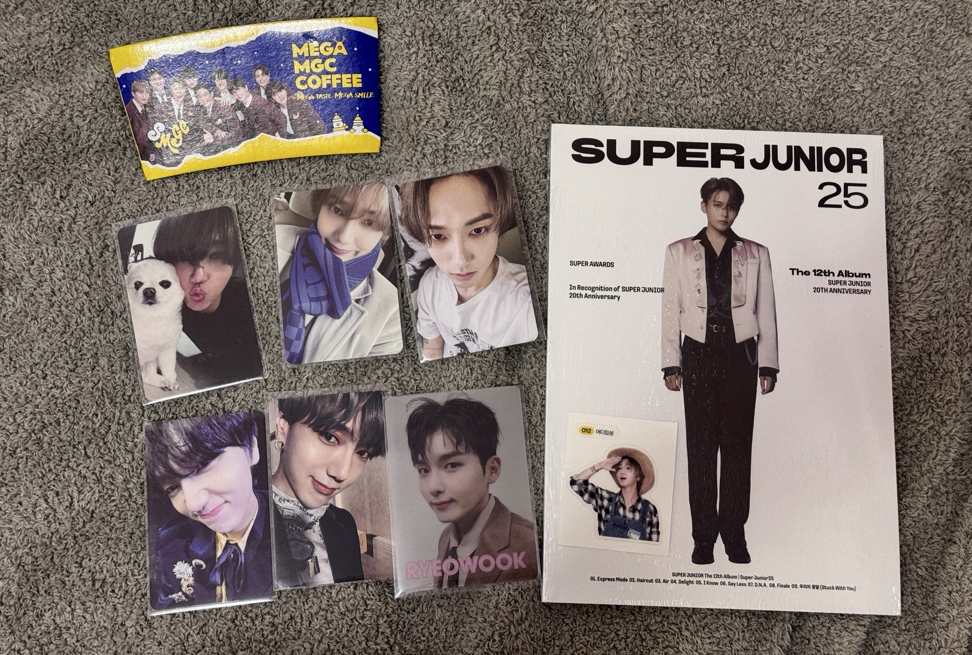 SUPER JUNIOR藝聲 厲旭 小卡組