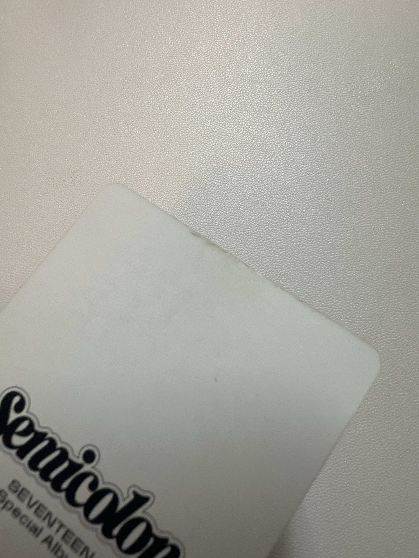 SEVENTEEN 特別二 HMV特典卡 淨漢