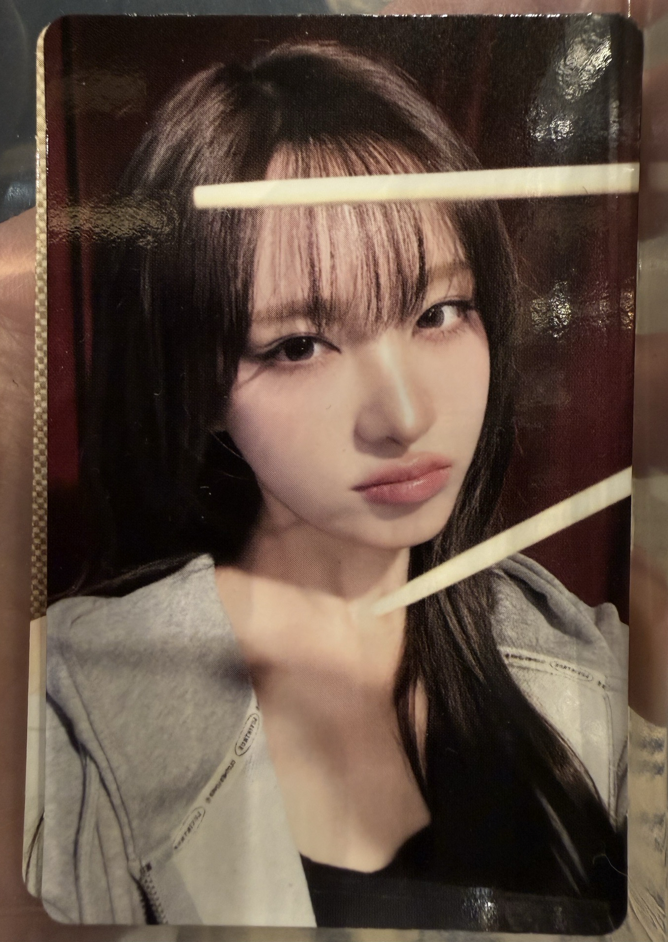 你好，我吃一口