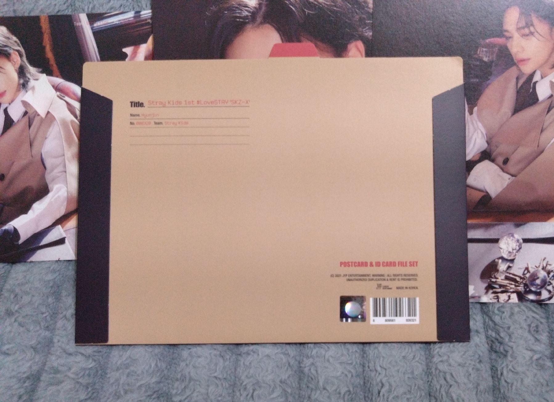  Stray kids |  FM 明信片ID卡組 辰
