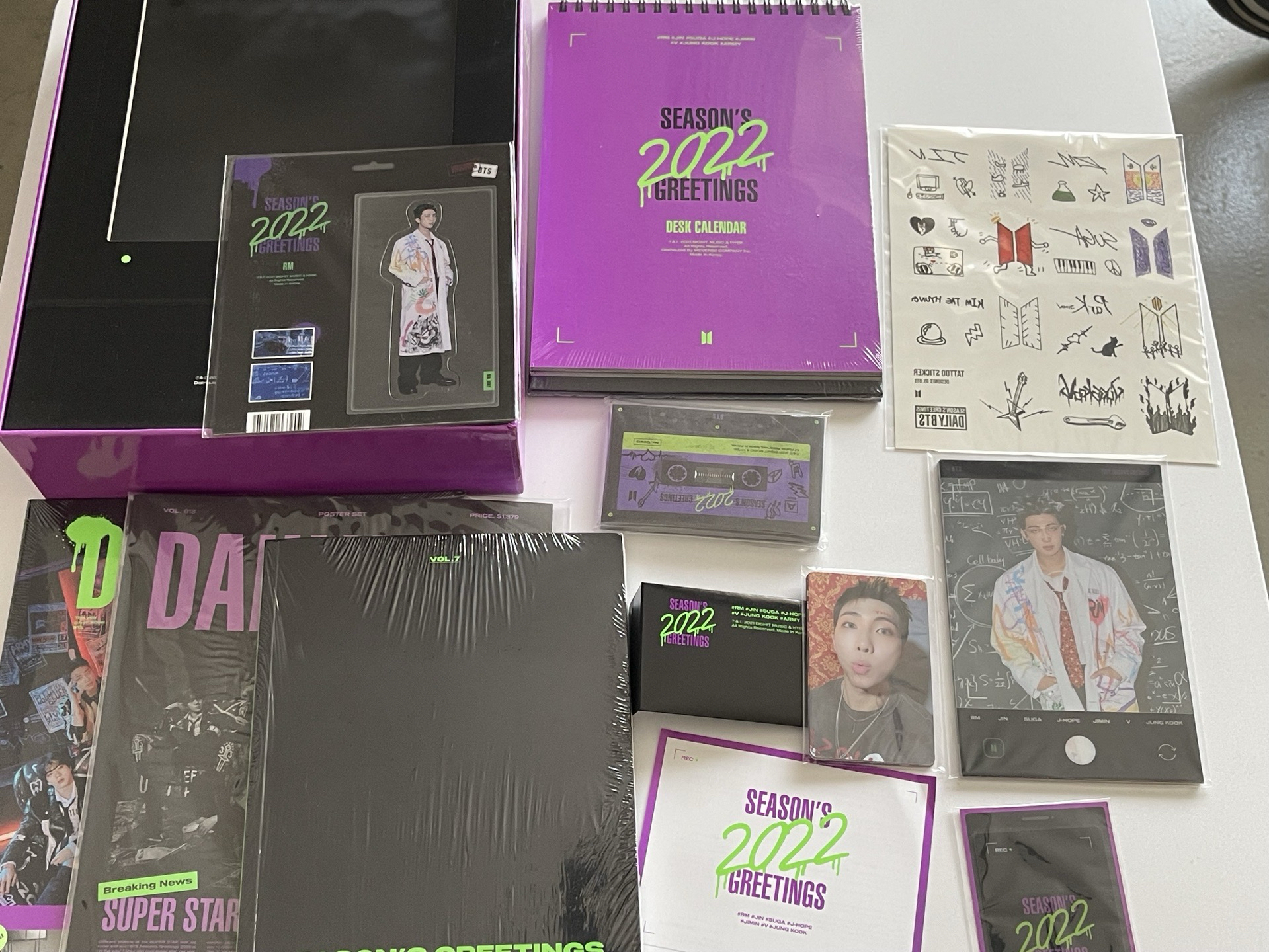 BTS 2022 年曆