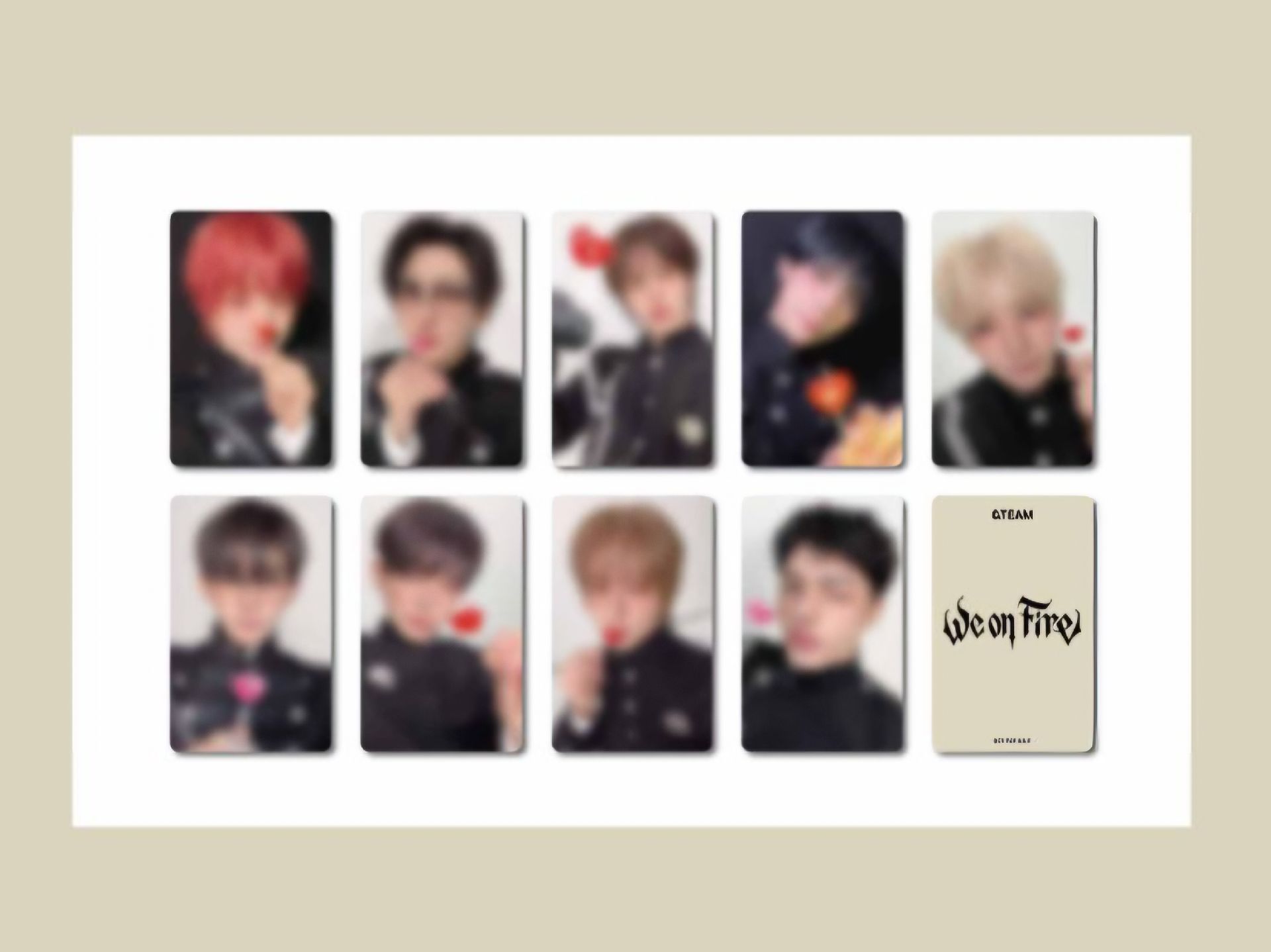 &TEAM We on Fire 專輯預購 環球通路（應募專）