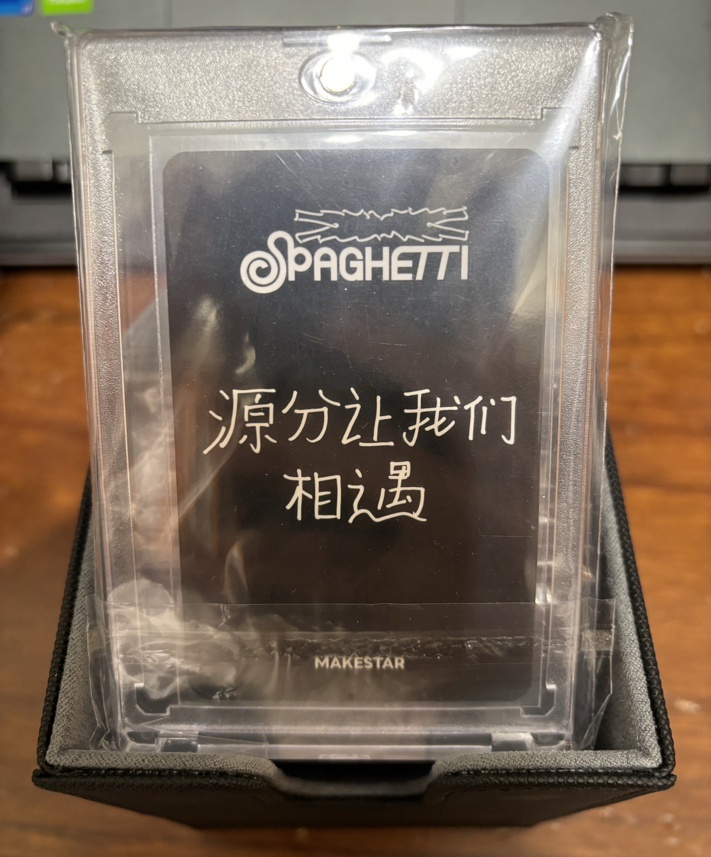 SPAGHETTI ms 預售 特典卡 中文卡背
