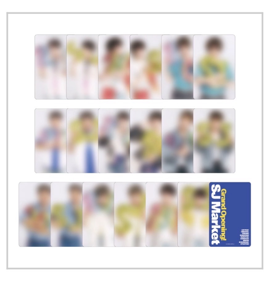 SJ MARKET 隨機卡 SJ雲+SJ童