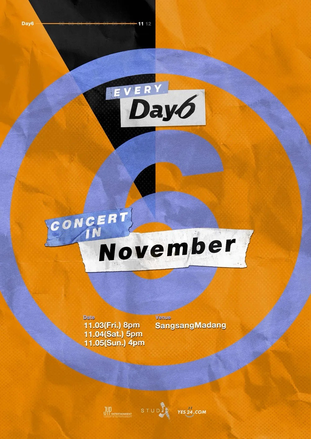 Every DAY6 Concert in November
