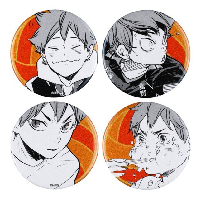 全新現貨 排球少年 日向情緒徽章