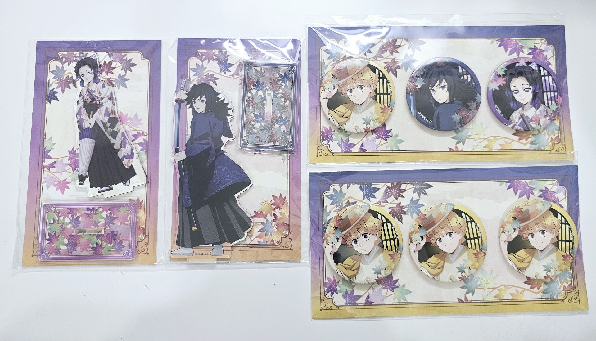 京都楓葉和服系列 立牌 徽章