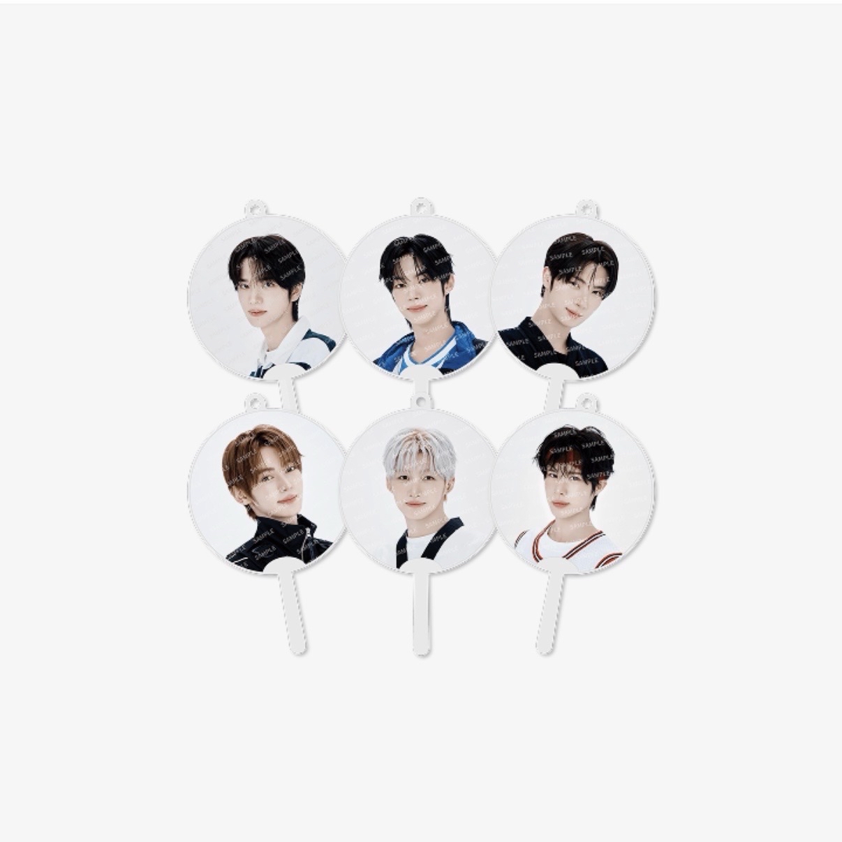 TWS飯咪隨機小扇吊飾LD