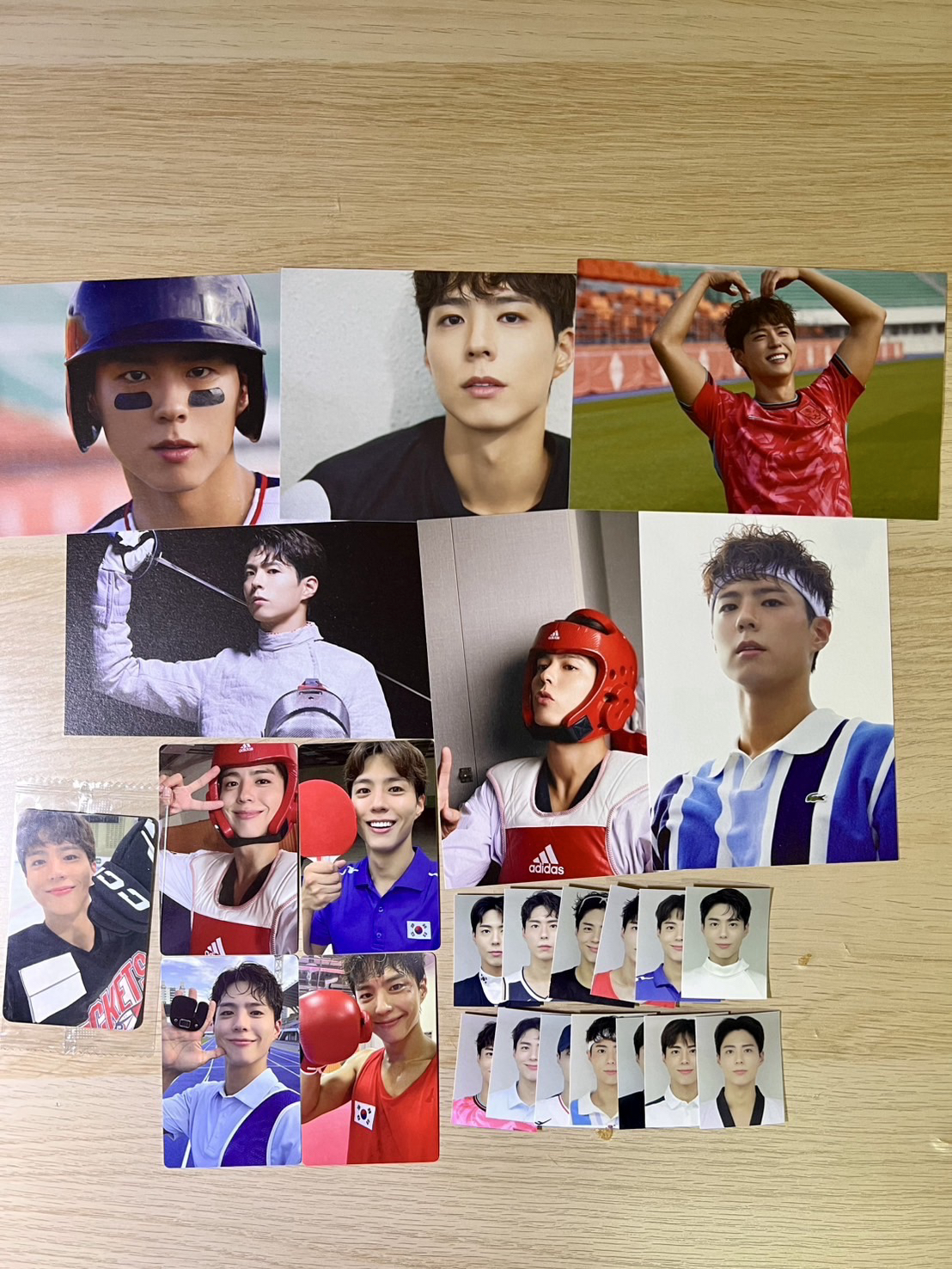 朴寶劍 2025年曆小卡+明信片+證件照+k4特典