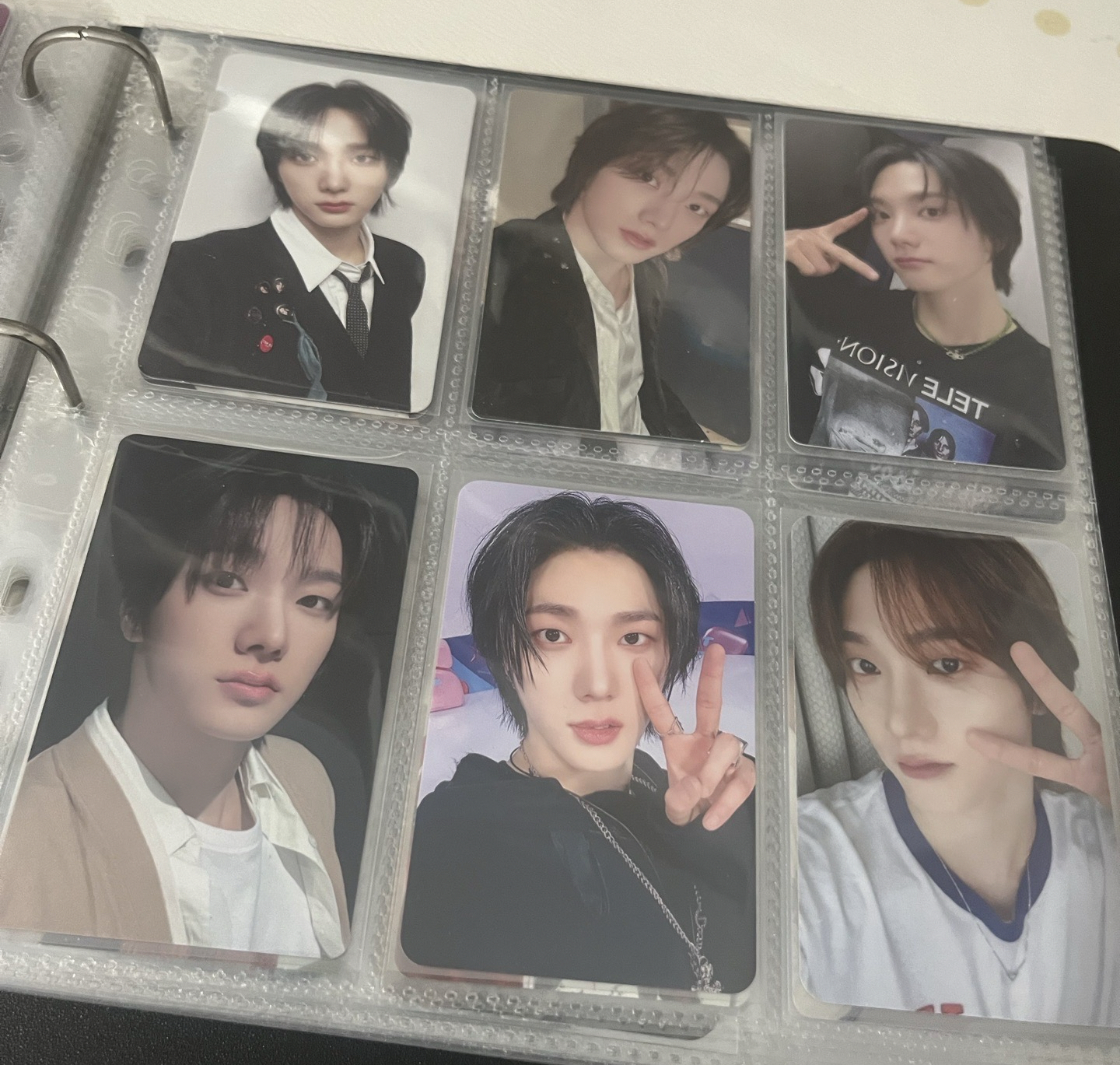 幸運卡1 特典卡1 日安場限卡1簽售卡1打歌卡