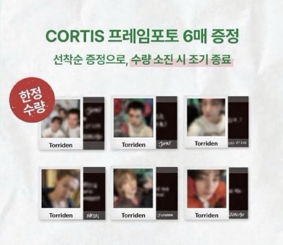 Torriden X CORTIS 代言卡