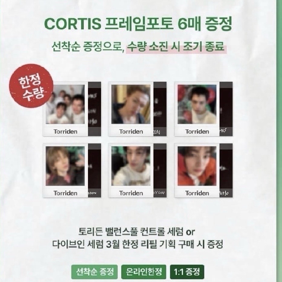 torriden 拍立得小卡組